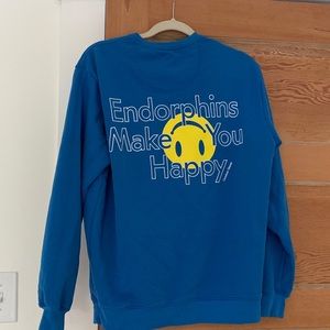 Endorphins make you happy outdoor voices crewneck